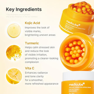Medicube Kojic Acid Turmeric Vita Capsule Cream 53g by Medicube – Lotion & Cream photo