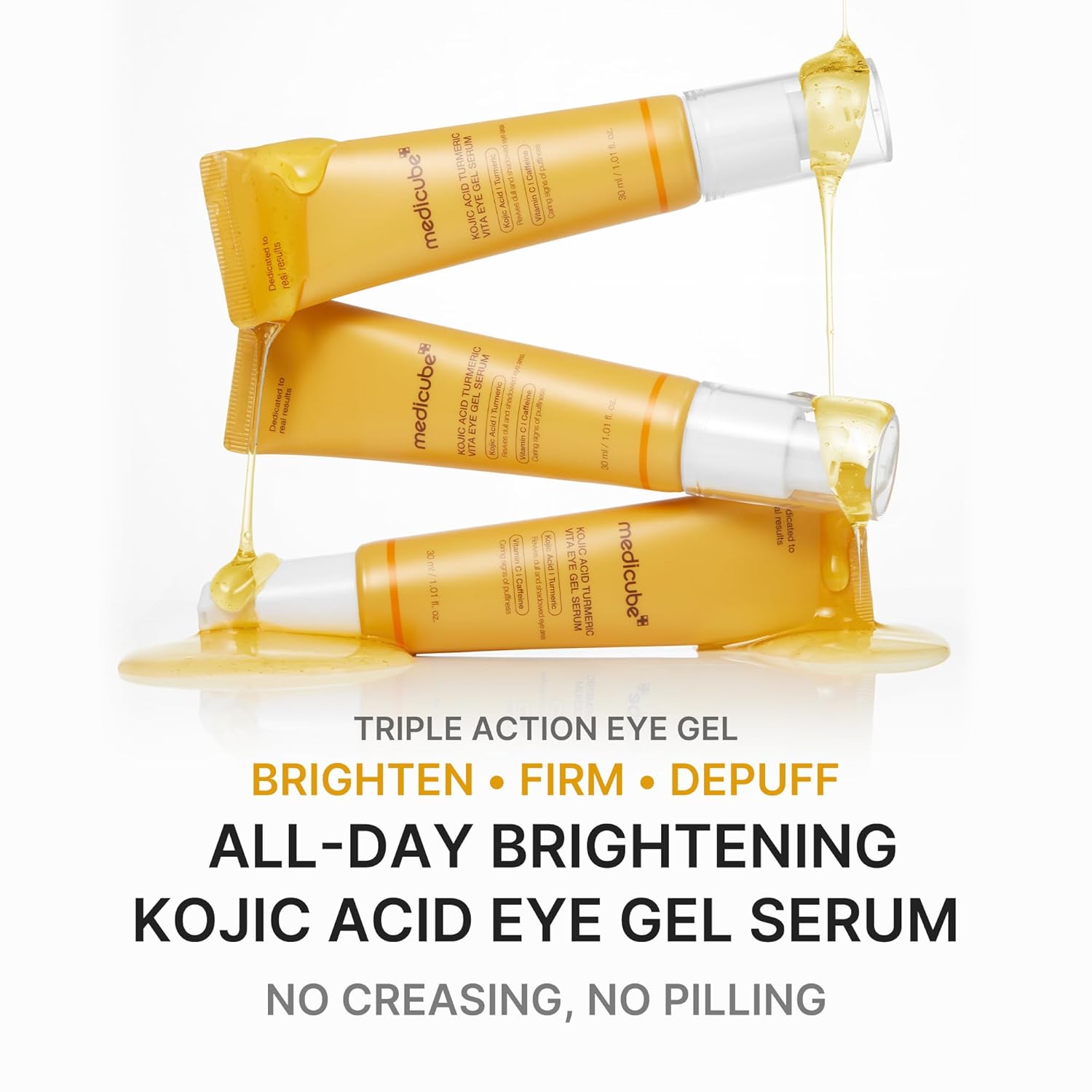 Medicube Kojic Acid Turmeric Vita Eye Gel Serum 30ml by Medicube – Eye Cream & Serum