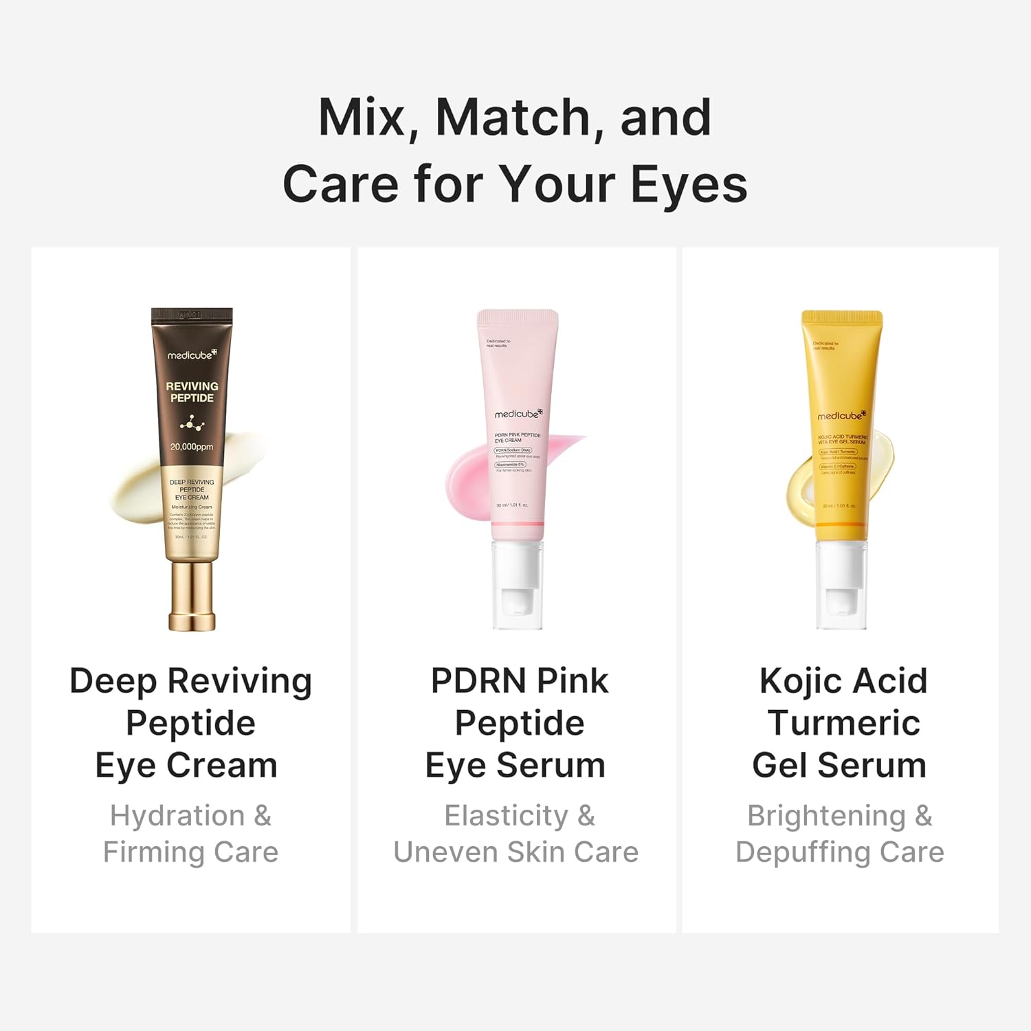 Medicube Kojic Acid Turmeric Vita Eye Gel Serum 30ml by Medicube – Eye Cream & Serum