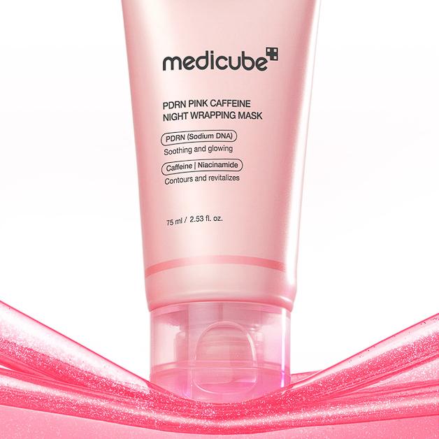 Medicube PDRN Pink Caffeine Night Wrapping Mask 75ml by Medicube – Wrapping Mask
