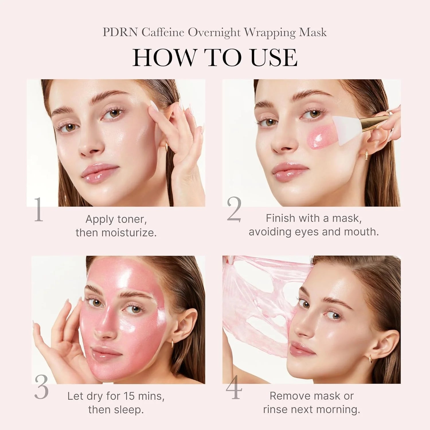 Medicube PDRN Pink Caffeine Night Wrapping Mask 75ml by Medicube – Wrapping Mask