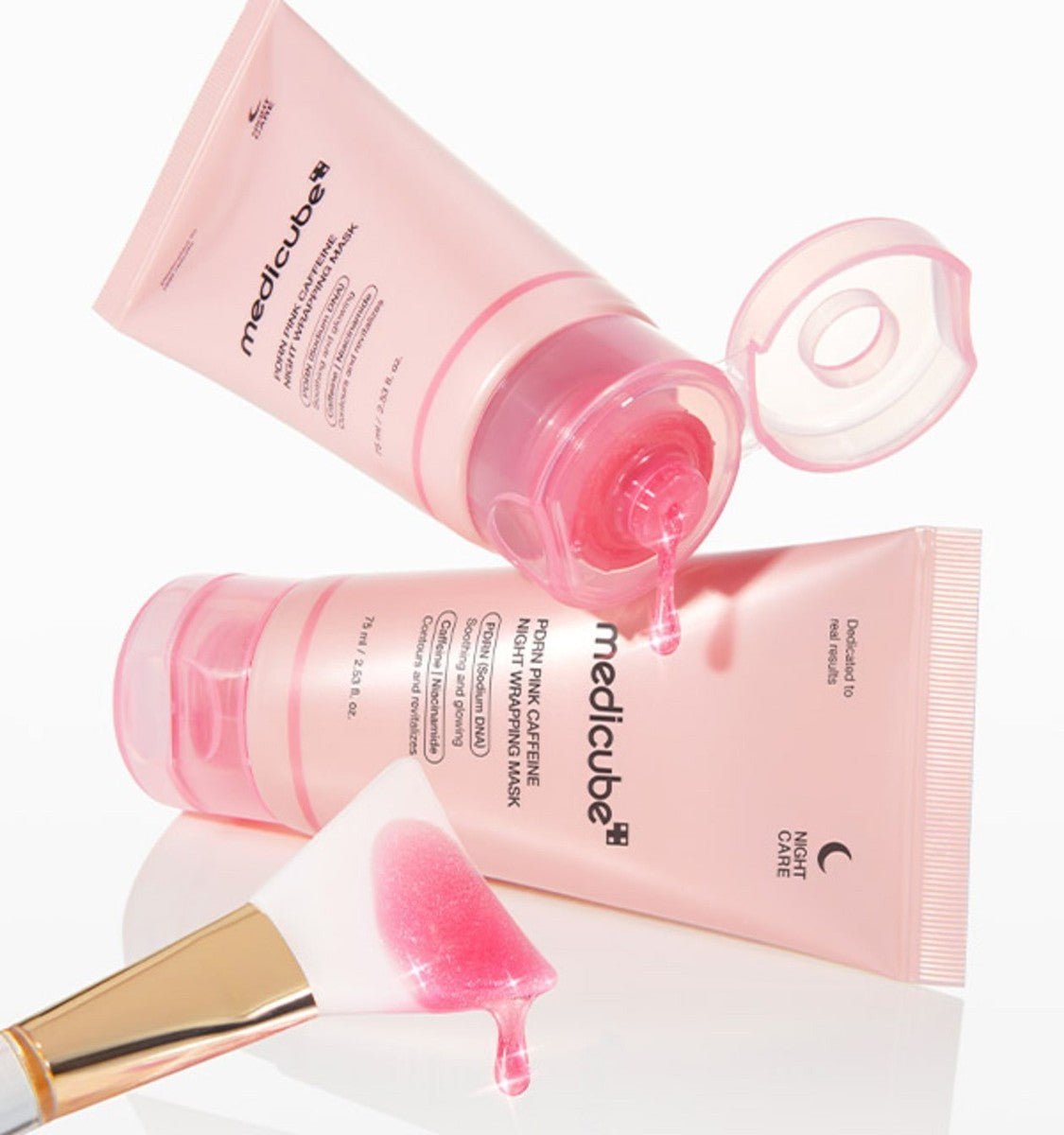 Medicube PDRN Pink Caffeine Night Wrapping Mask 75ml by Medicube – Wrapping Mask