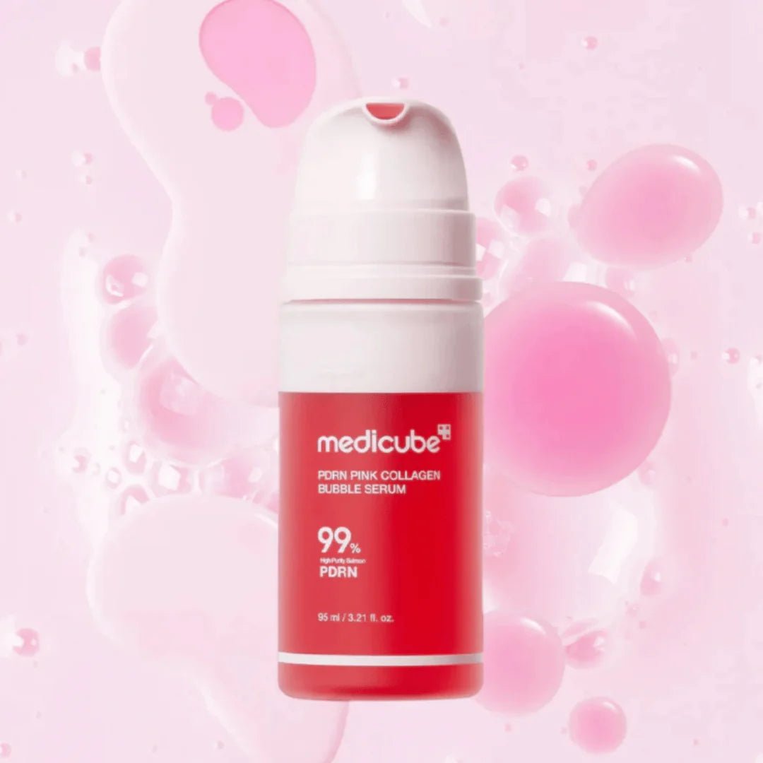 Medicube PDRN Pink Collagen Bubble Serum 95ml by Medicube – Serum & Ampoule