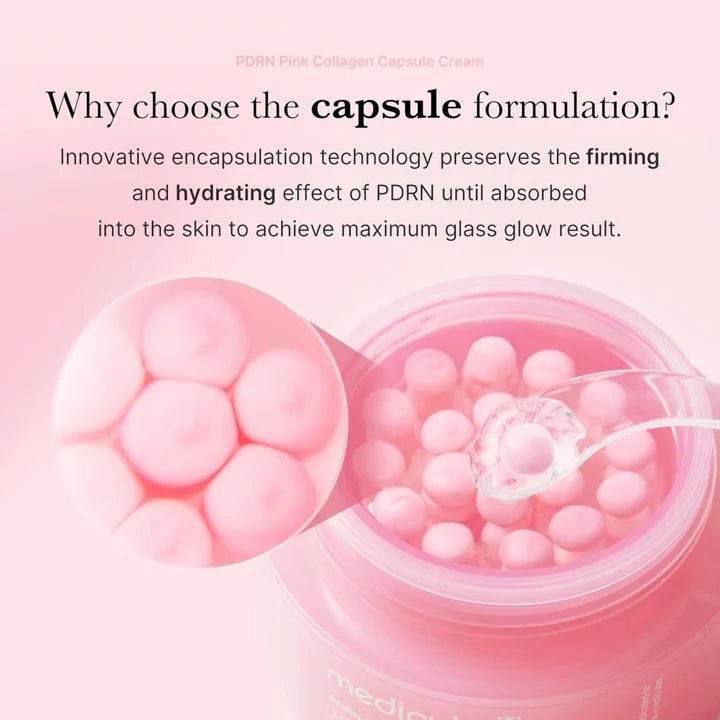 Medicube PDRN Pink Collagen Capsule Cream 55g by Medicube – Gel Moisturizer
