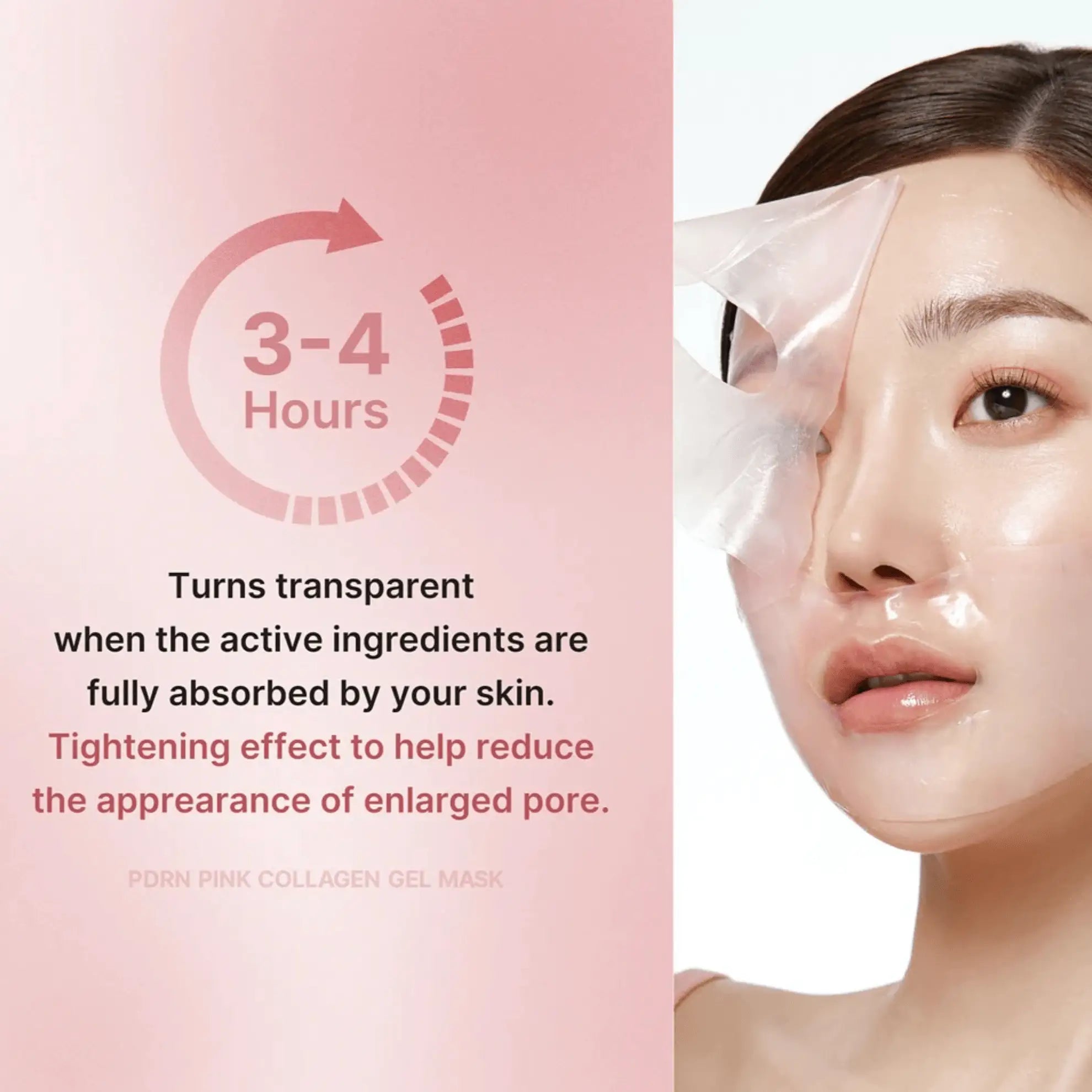 Medicube PDRN Pink Collagen Gel Mask (2 Sizes) by Medicube – Sheet Mask
