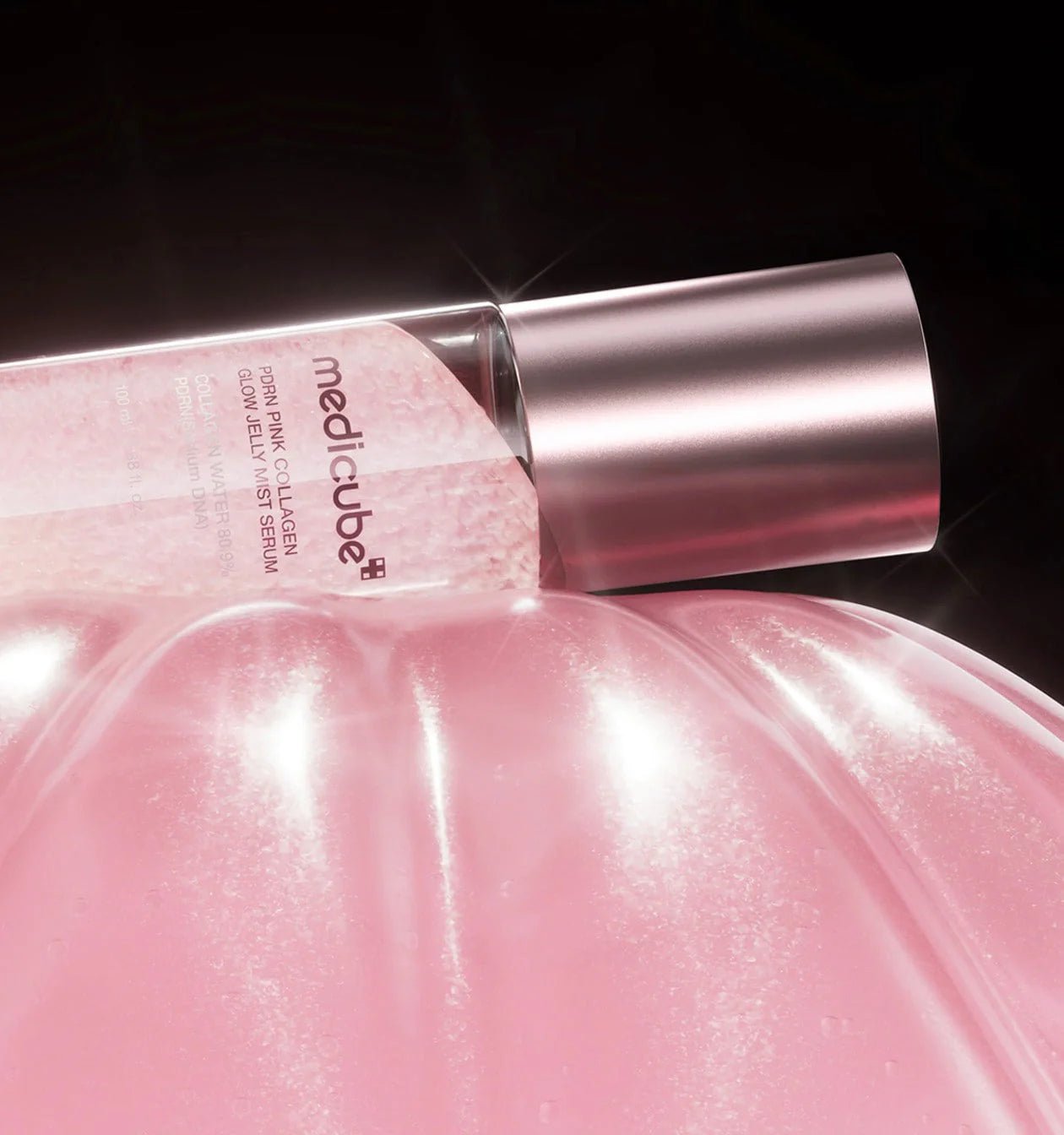 Medicube PDRN Pink Collagen Glow Jelly Mist Serum 100ml by Medicube – Serum & Ampoule