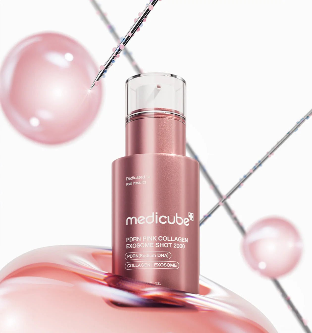 Medicube PDRN Pink Exosome Shot Serum 2000 30ml by Medicube – Serum & Ampoule