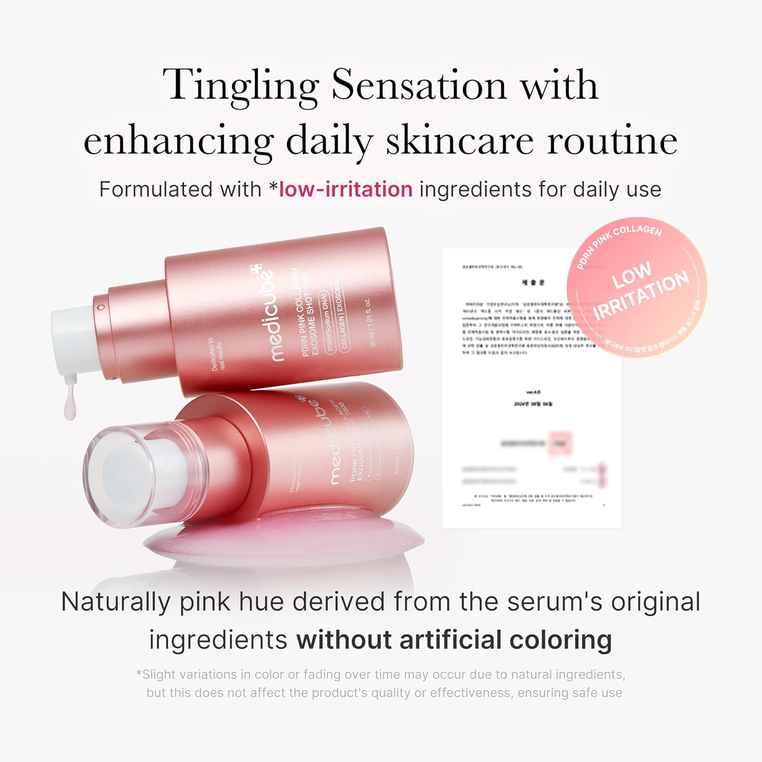 Medicube PDRN Pink Exosome Shot Serum 7500 30ml by Medicube – Serum & Ampoule