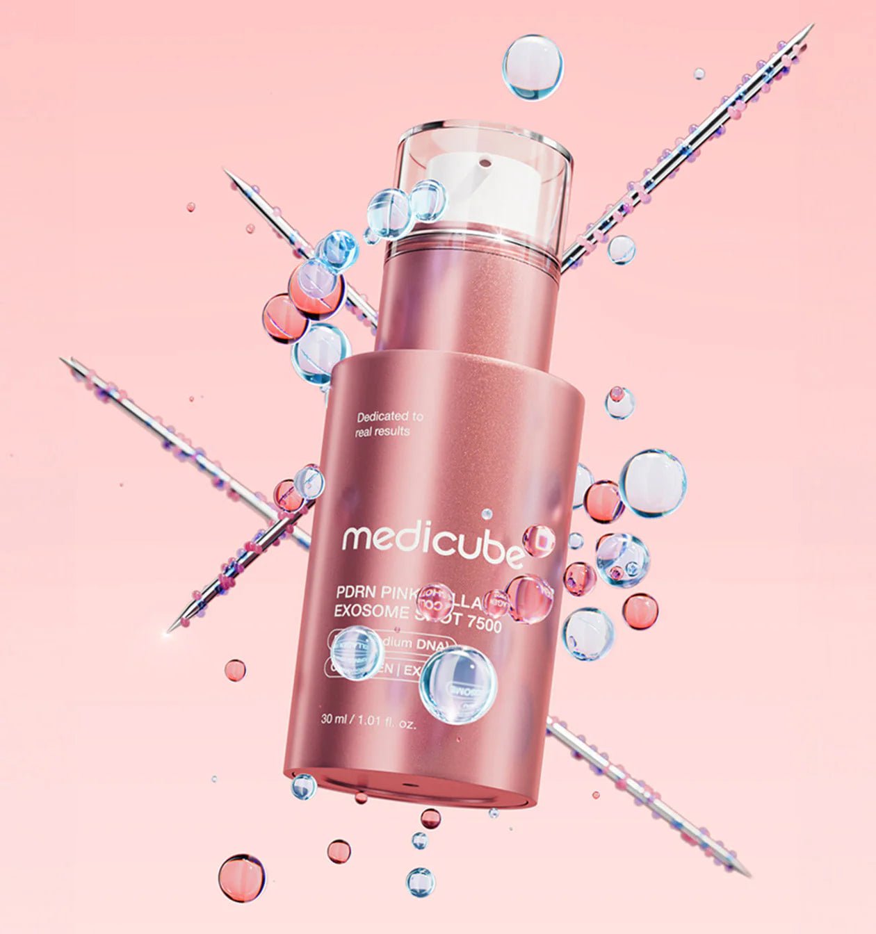 Medicube PDRN Pink Exosome Shot Serum 7500 30ml by Medicube – Serum & Ampoule