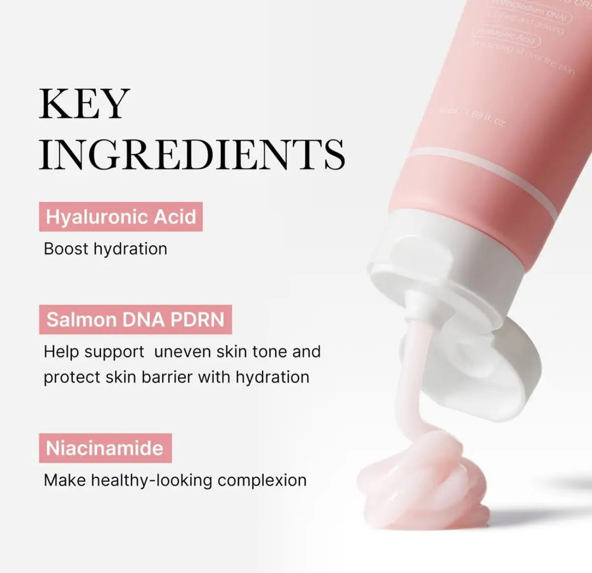 Medicube PDRN Pink Hyaluronic Moisturizing Cream 50ml by Medicube – Lotion & Cream