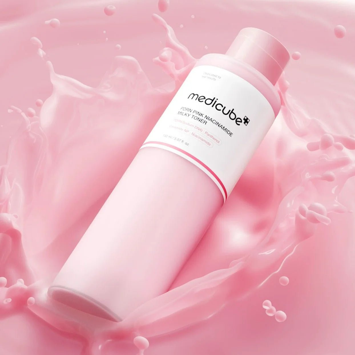 Medicube PDRN Pink Niacinamide Milky Toner 150ml by Medicube – Toner & Essence