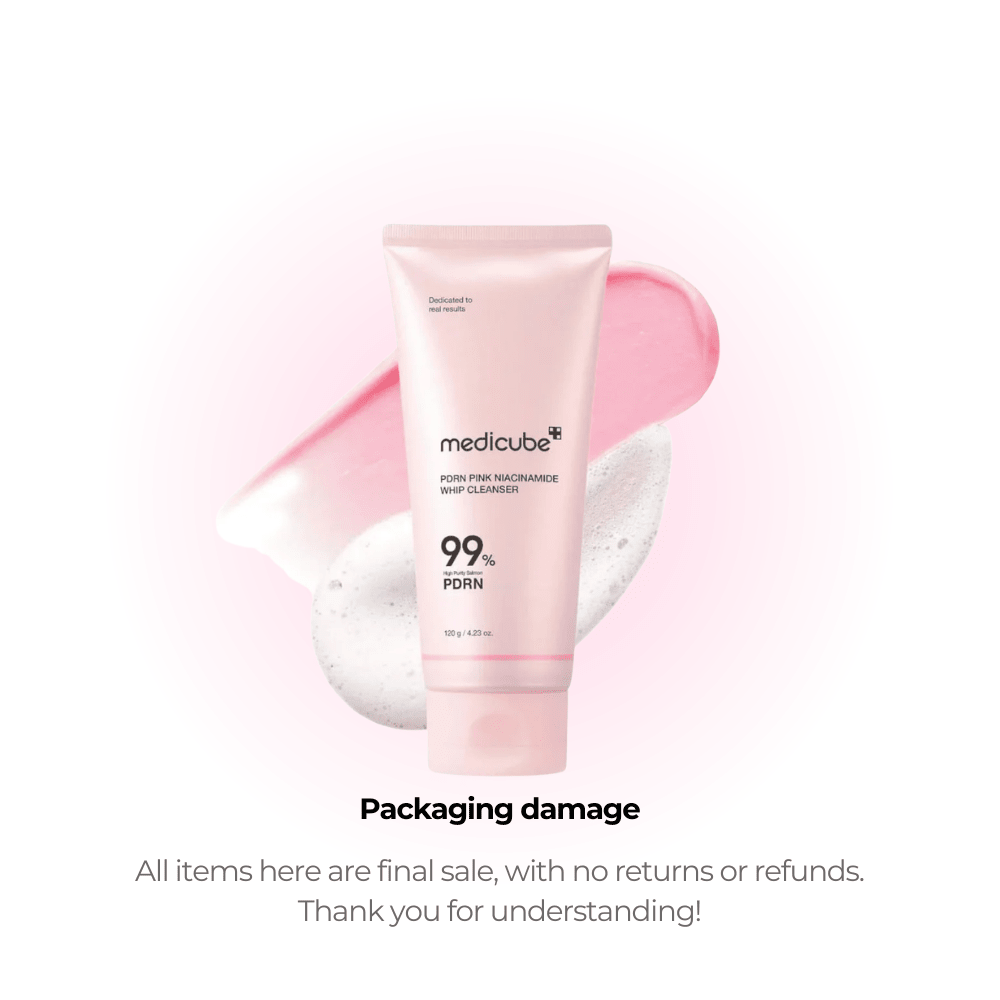 Medicube PDRN Pink Niacinamide Whip Cleanser 120ml (Clearance) by Medicube – Facial Cleanser
