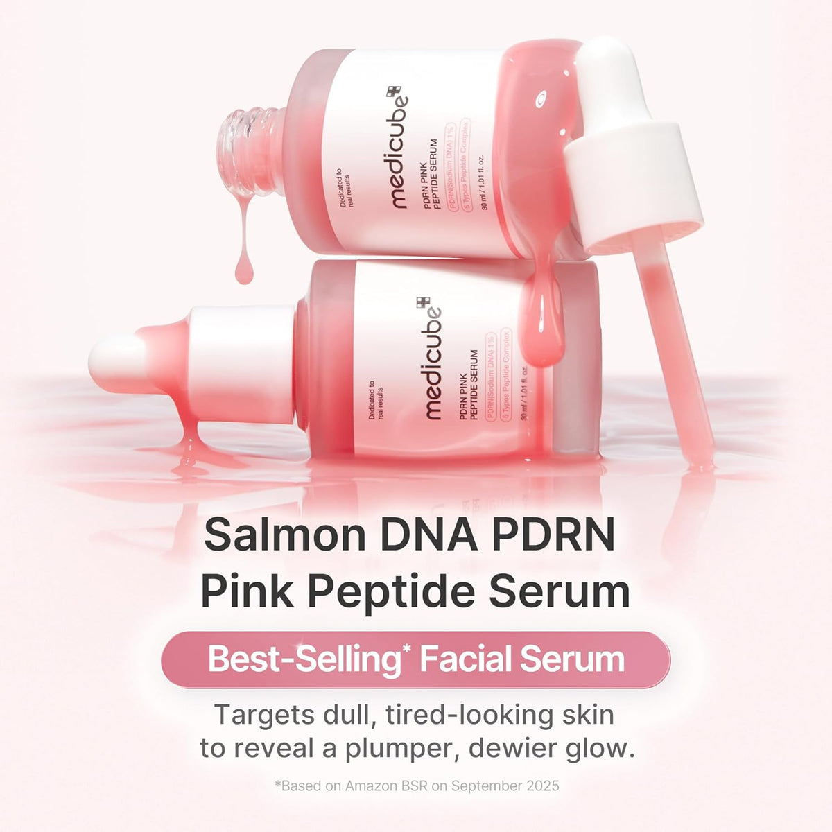 medicube PDRN Pink Peptide Serum 30ml by medicube – Serum & Ampoule