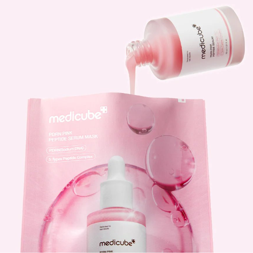 Medicube PDRN Pink Peptide Serum Mask by Medicube – Sheet Mask