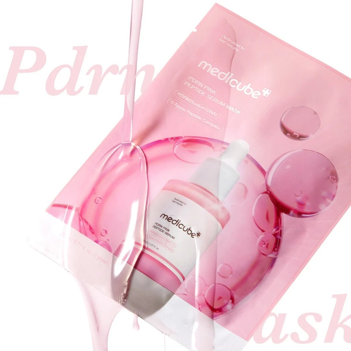Medicube PDRN Pink Peptide Serum Mask by Medicube – Sheet Mask