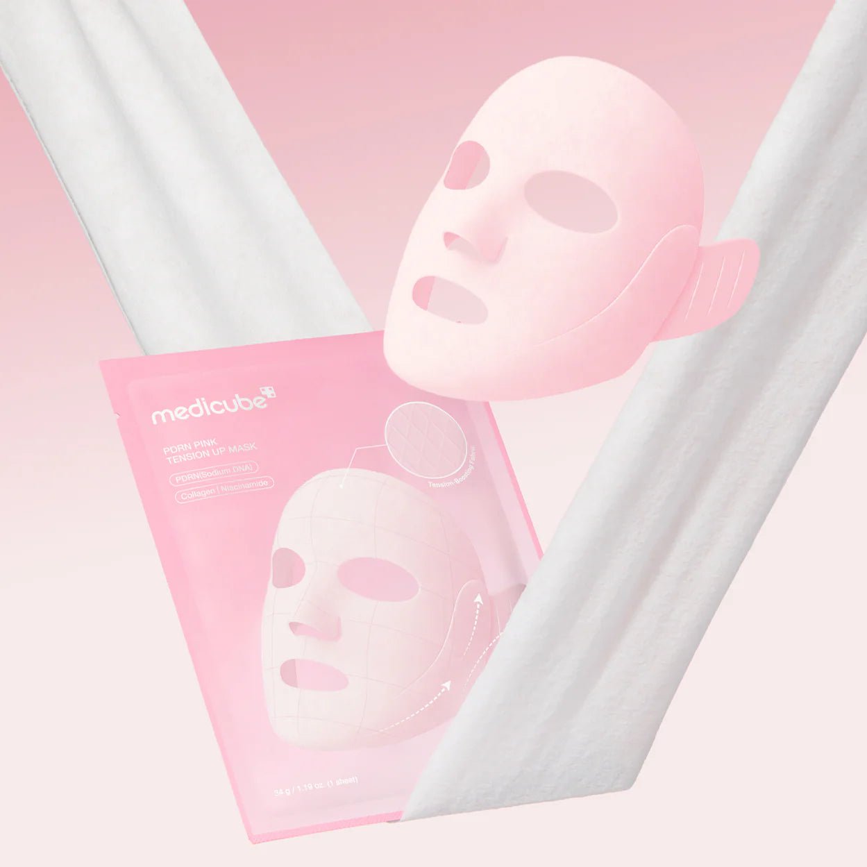 Medicube PDRN Pink Tension Up Mask 4pcs by Medicube – Sheet Mask