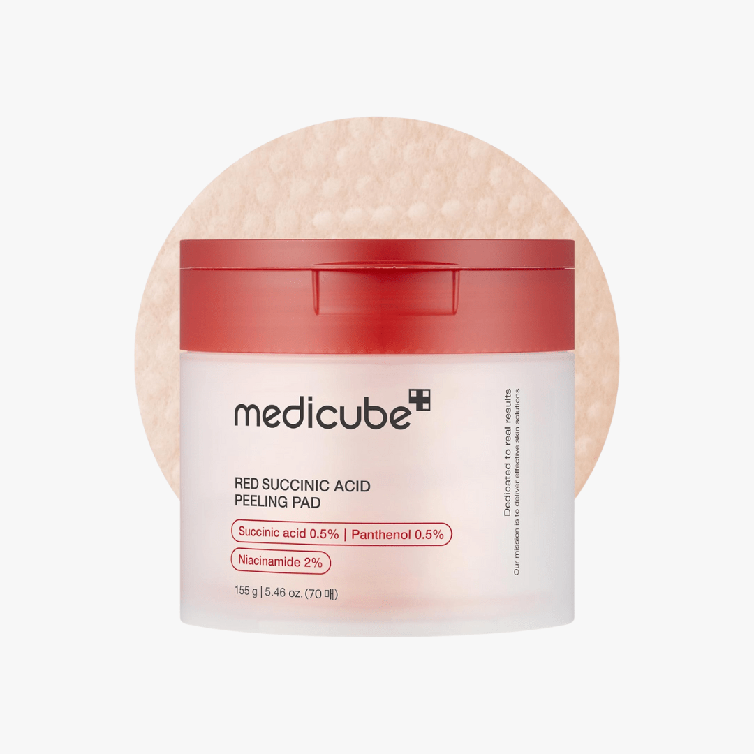 Medicube Red Succinic Acid Peeling Pad 70ea by Medicube – Toner Pads
