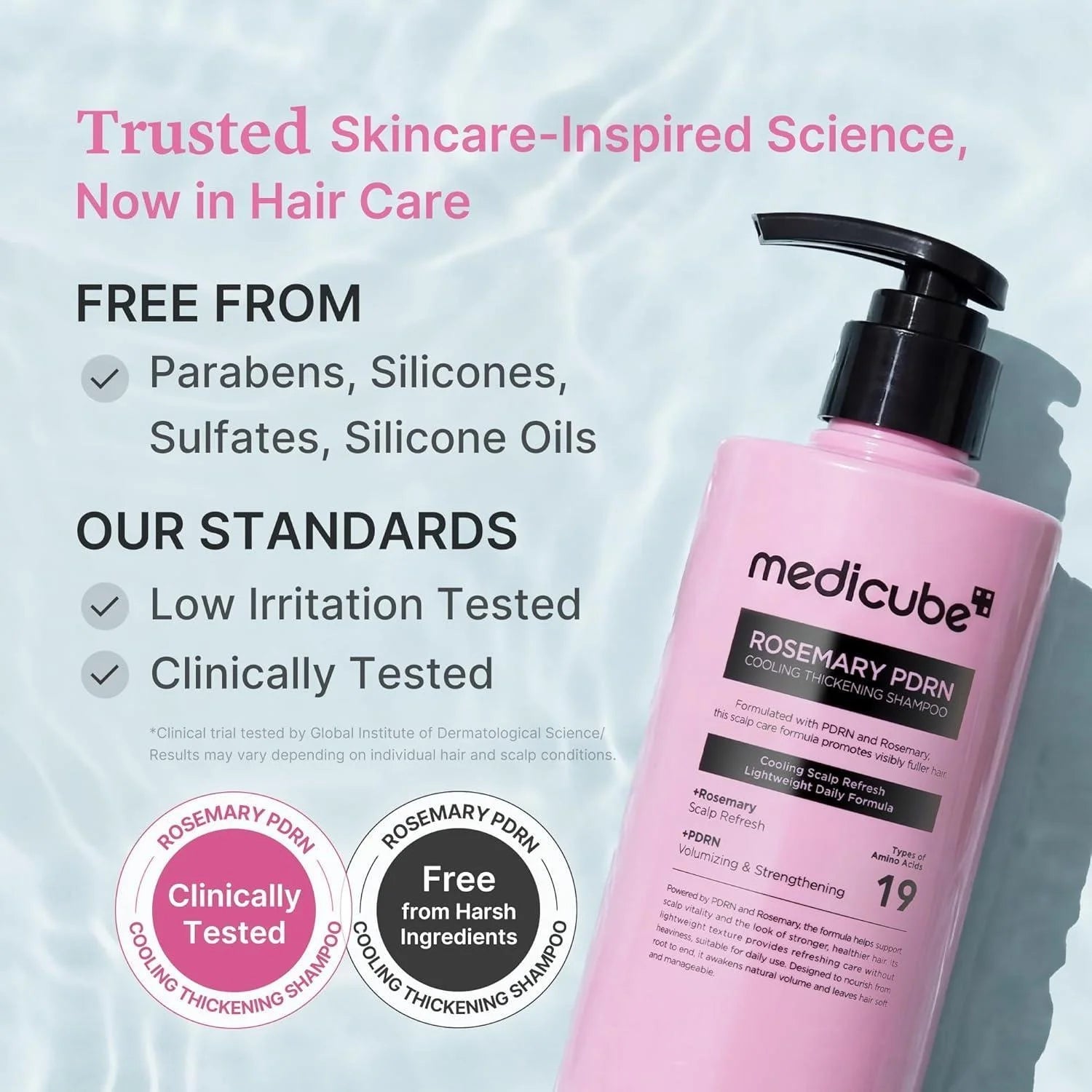 Medicube Rosemary PDRN Cooling Thickening Shampoo 400ml by Medicube – Shampoo