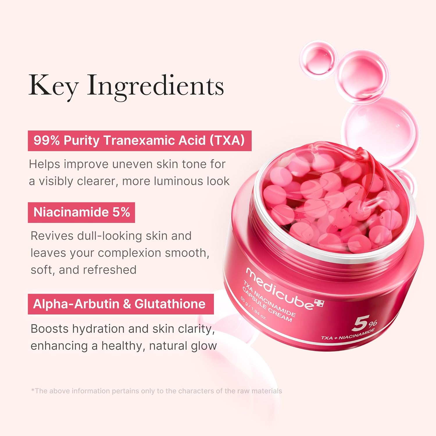 Medicube TXA Niacinamide Capsule Cream 55g by Medicube – Lotion & Cream