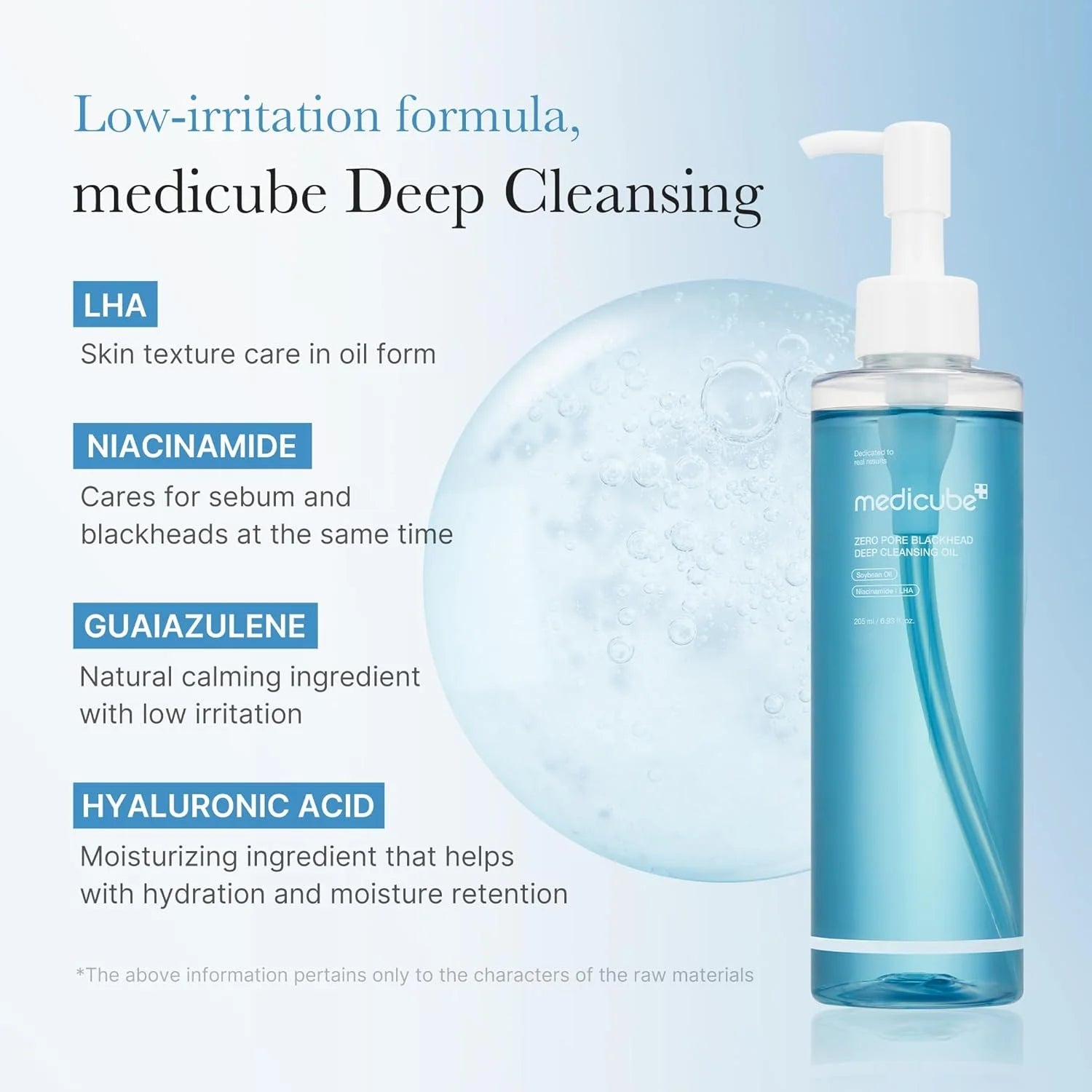 Medicube Zero Pore Blackhead Deep Cleansing Oil 205ml by Medicube – Makeup Remover
