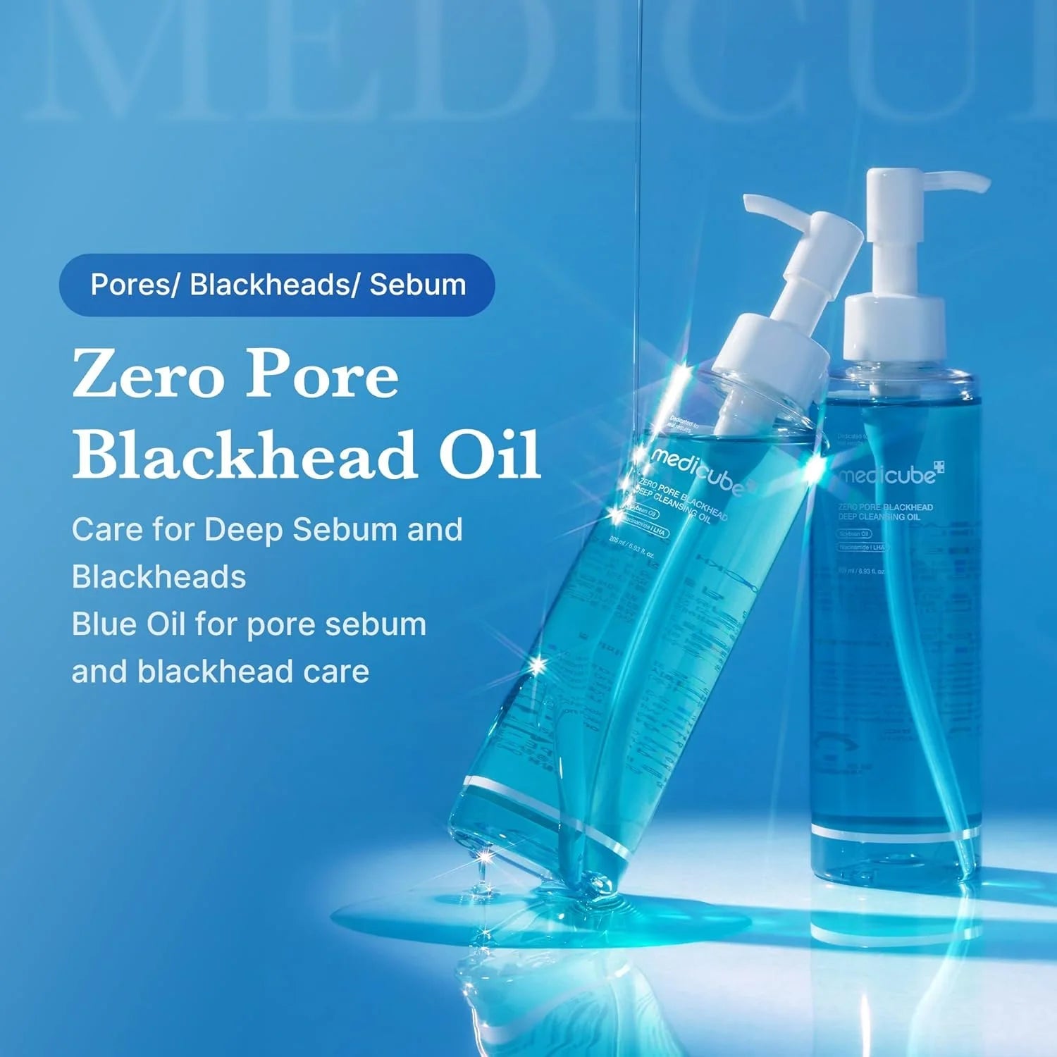 Medicube Zero Pore Blackhead Deep Cleansing Oil 205ml by Medicube – Makeup Remover