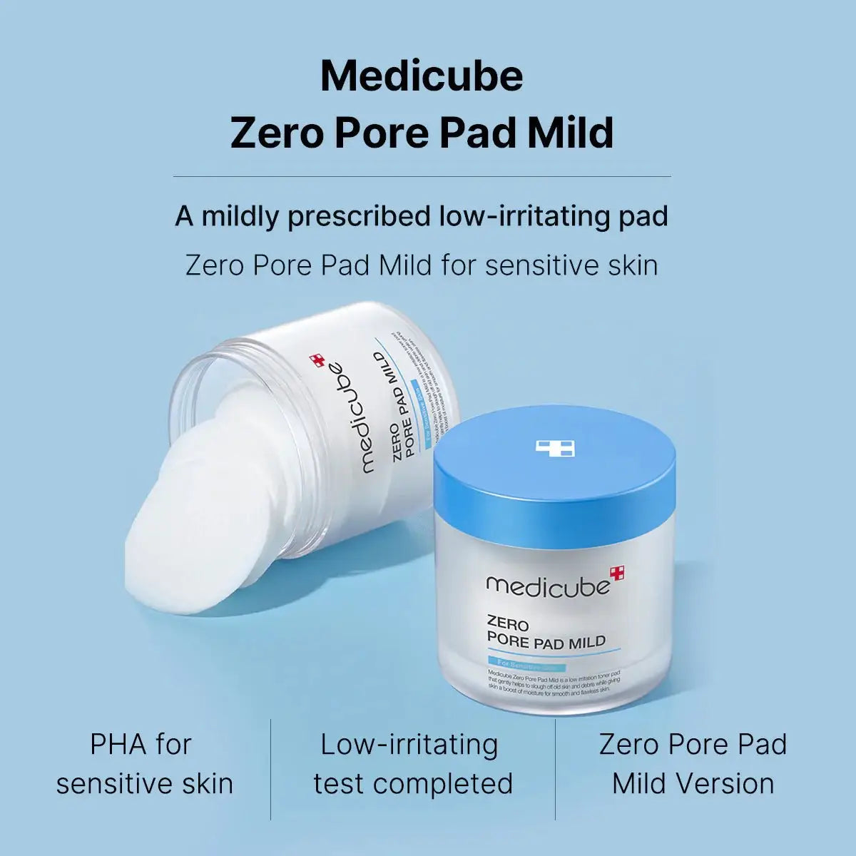 MEDICUBE Zero Pore Mild Pad 70pads by Medicube – Toner Pads