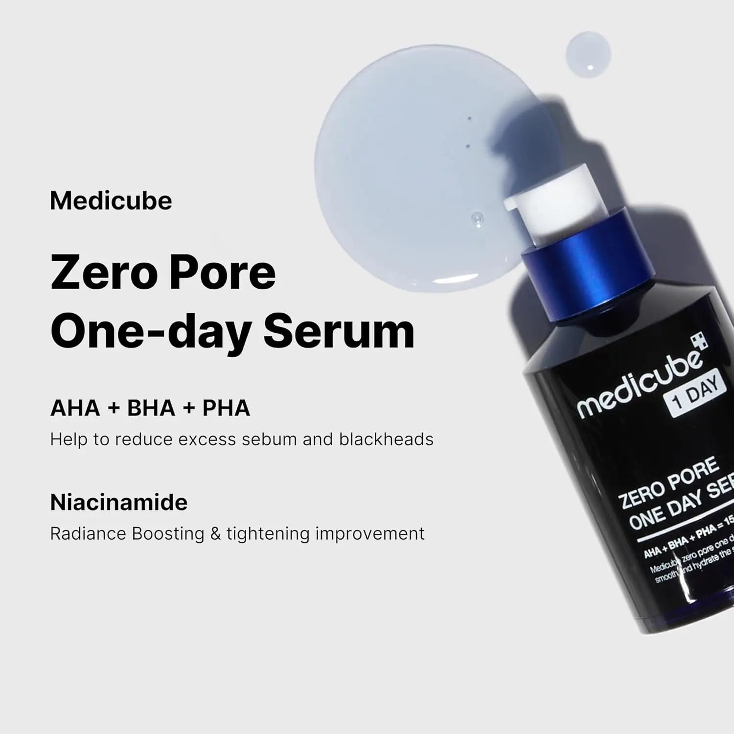 Medicube Zero Pore One Day Serum 30ml by Medicube – Serum & Ampoule