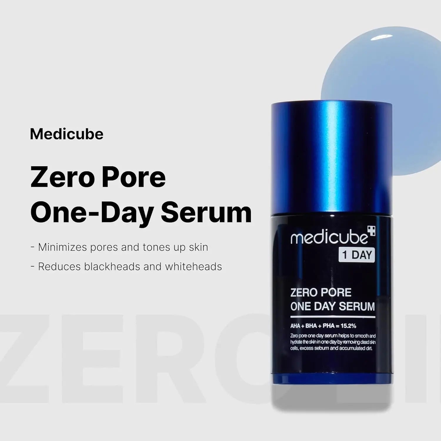 Medicube Zero Pore One Day Serum 30ml by Medicube – Serum & Ampoule