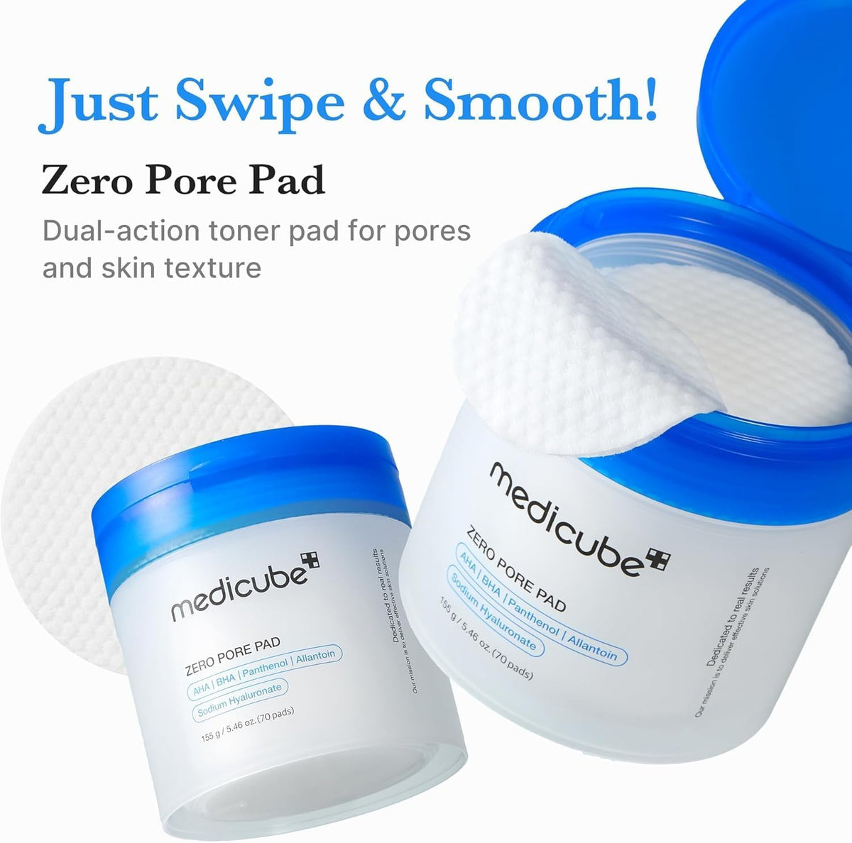 medicube Zero Pore Pad 70 pads by medicube – Toner Pads