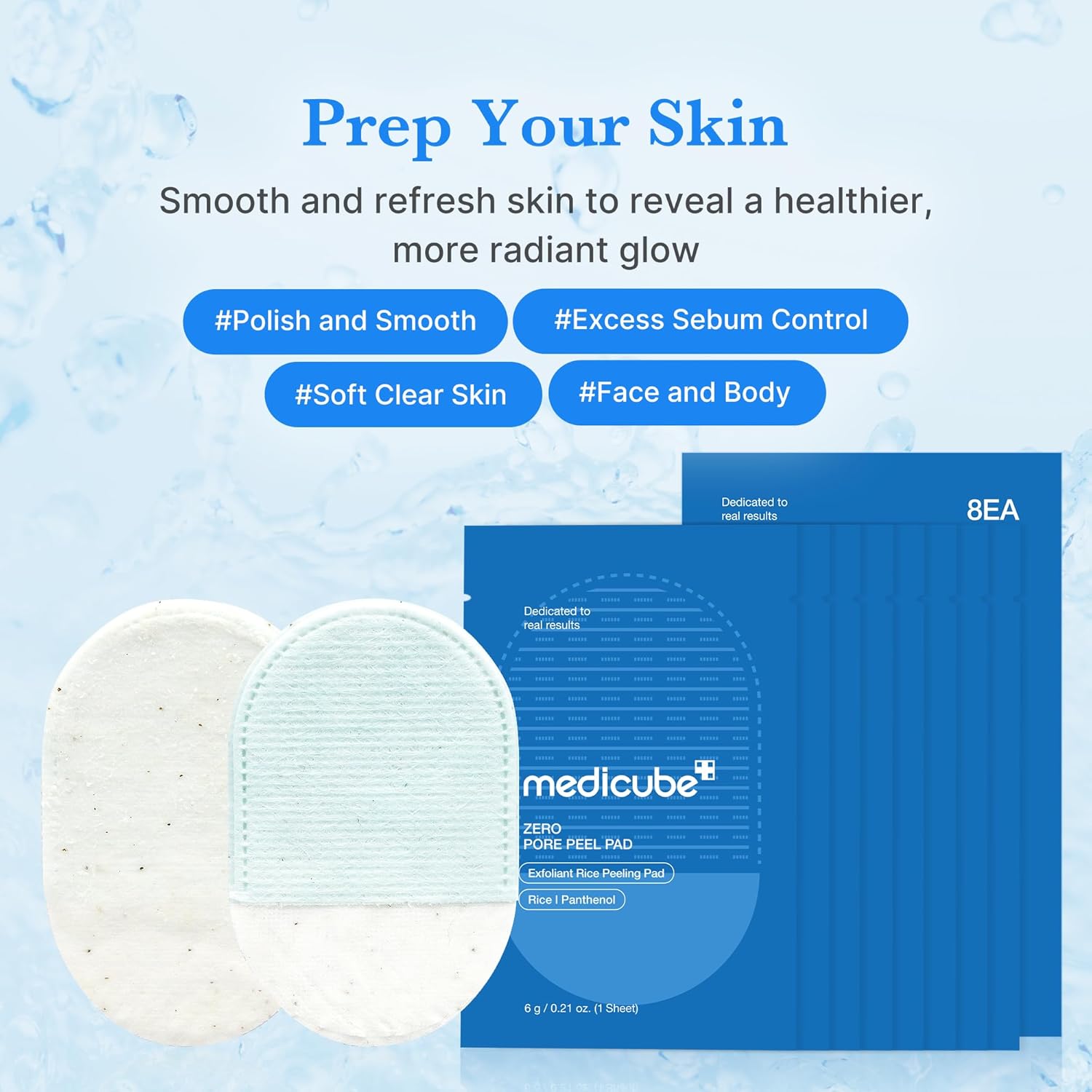 Medicube Zero Pore Peel Pad 8ea by Medicube – Toner Pads