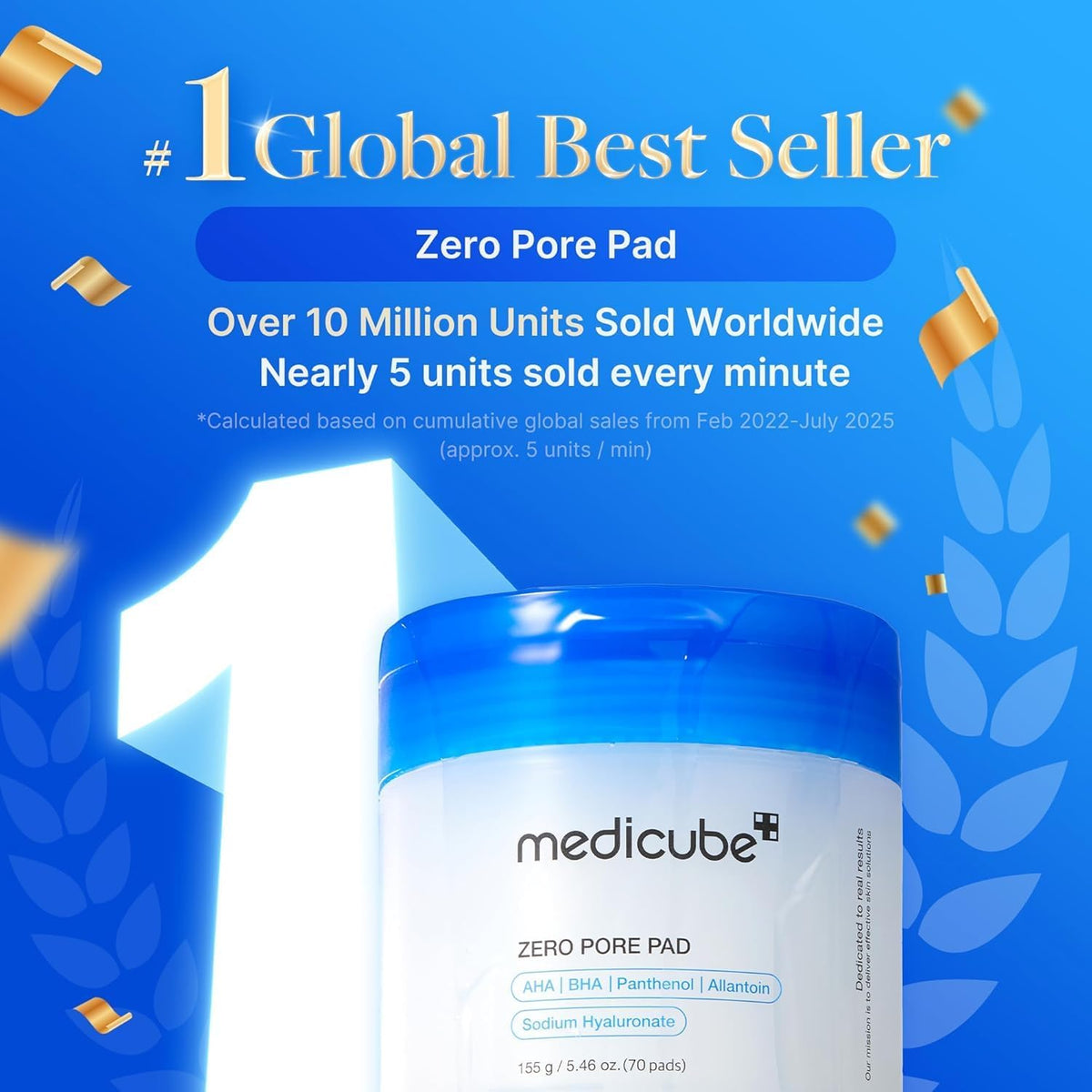 Disques Zero Pore medicube - 70 disques