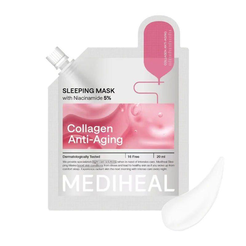 MEDIHEAL Collagen Anti - aging Sleeping Mask 20ml by Mediheal – Sleeping Mask