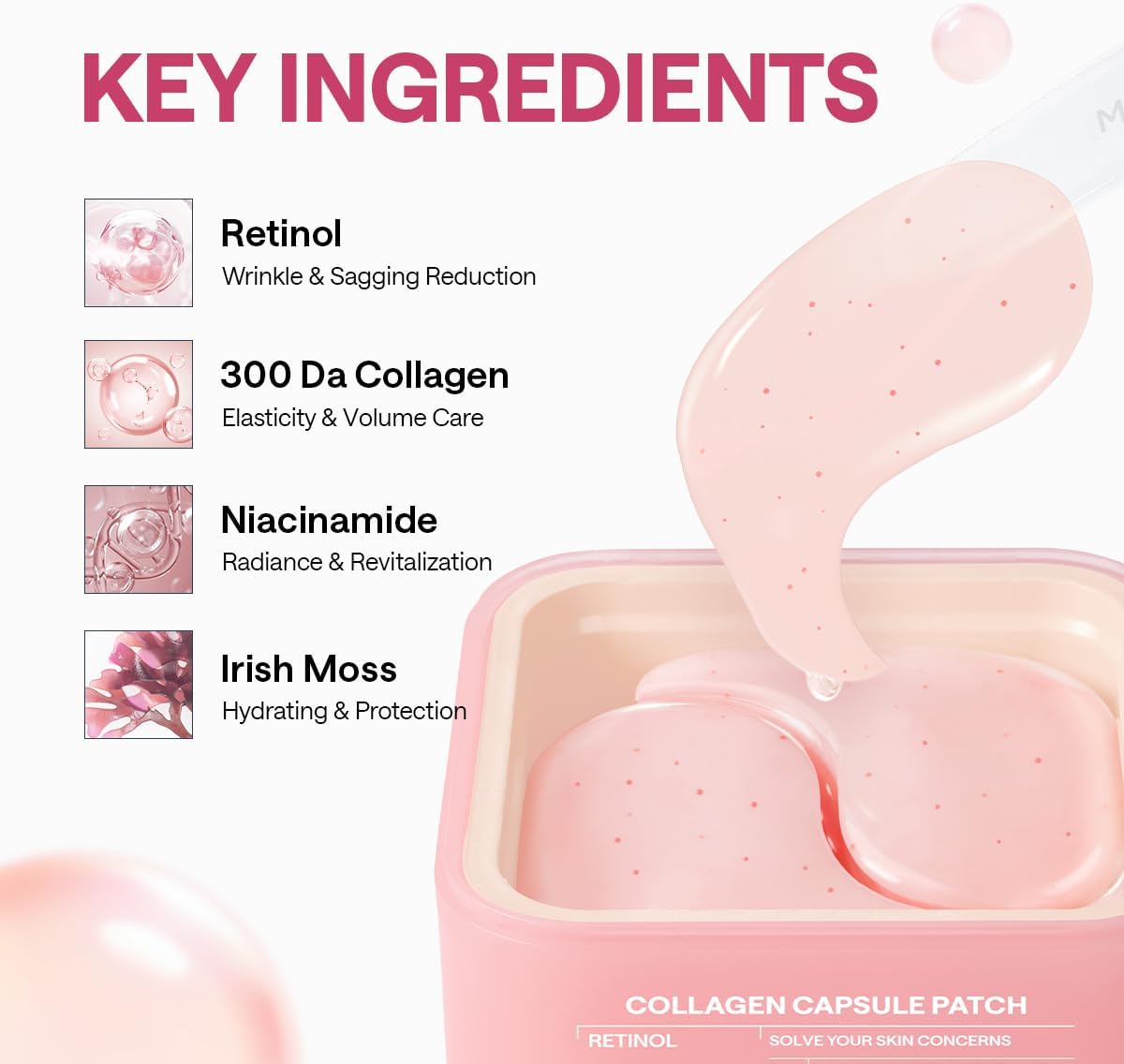 MEDIHEAL Collagen Capsule Patch Retinol Wrinkle Lifting 60pcs by Mediheal – Sheet Mask