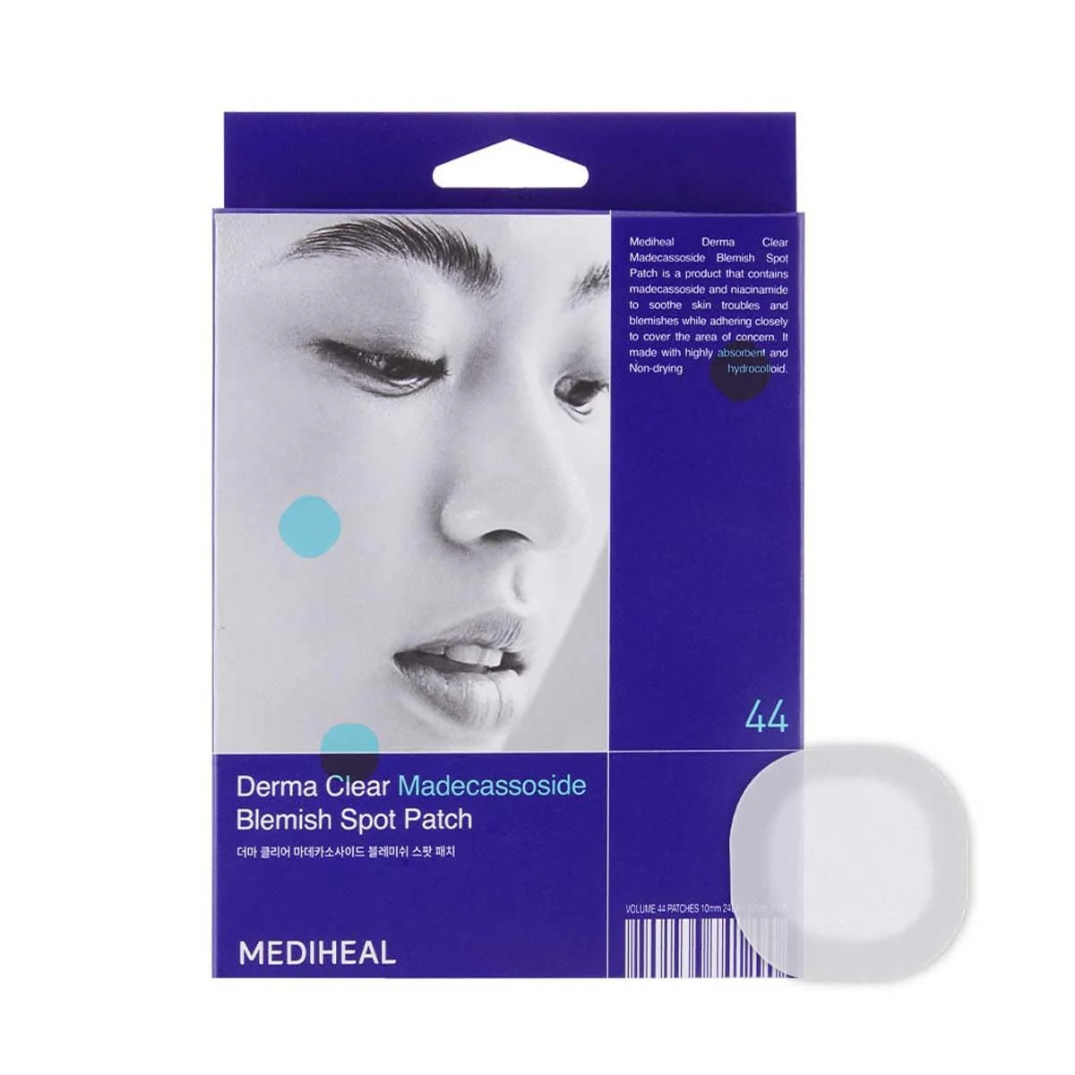 MEDIHEAL Derma Clear Madecassoside Blemish Spot Patch (44pcs) by Mediheal – Pimple Patch