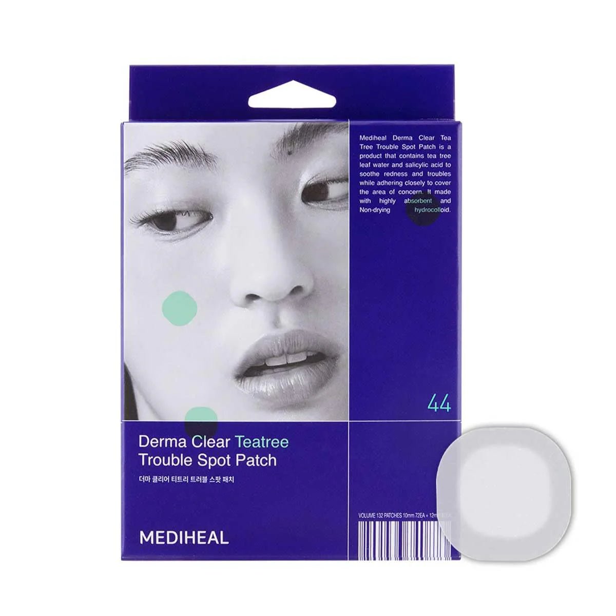 MEDIHEAL Derma Clear Teatree Trouble Spot Patch (44pcs) by Mediheal – Pimple Patch
