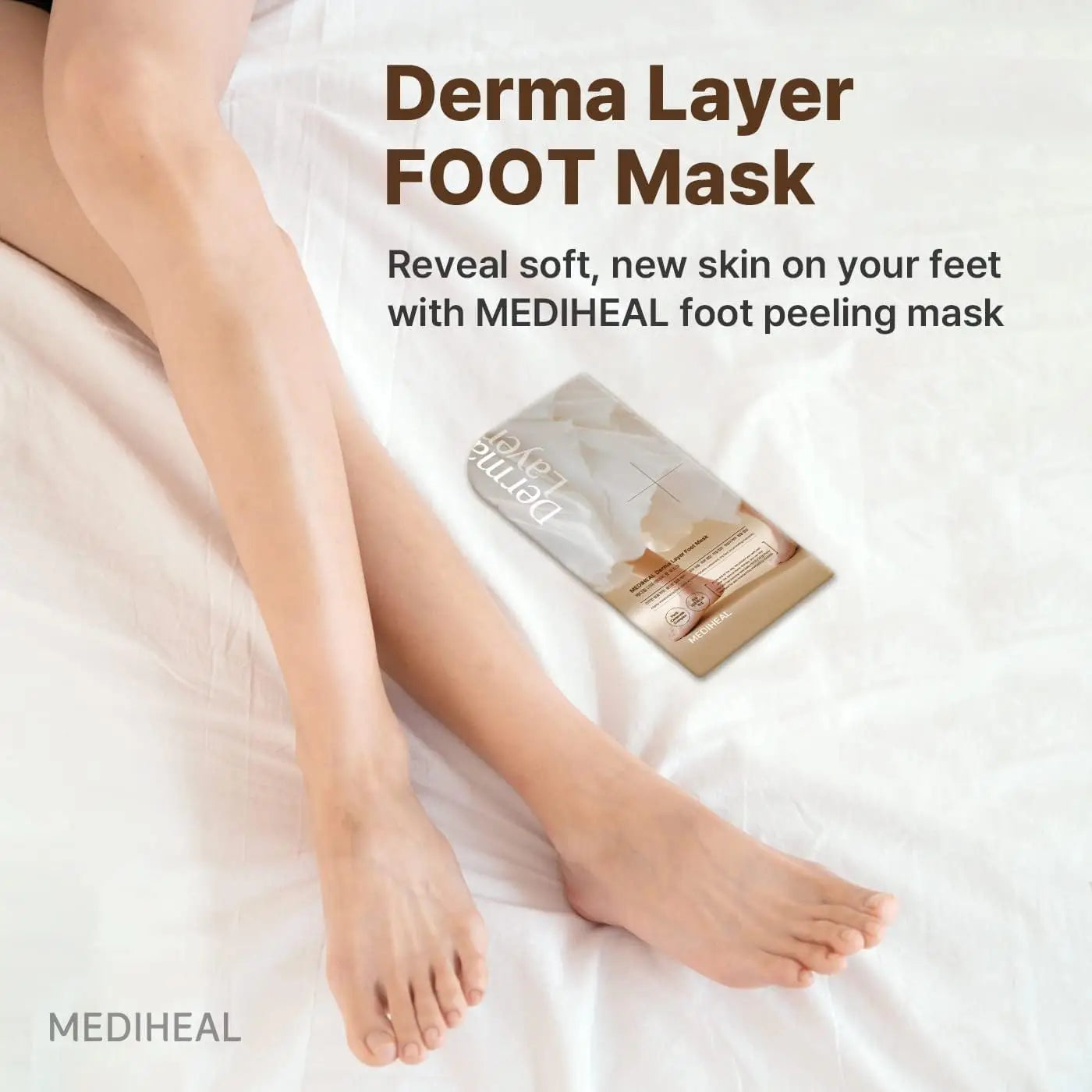 MEDIHEAL Derma Layer Foot Mask (5Packs) by Mediheal – Foot Care
