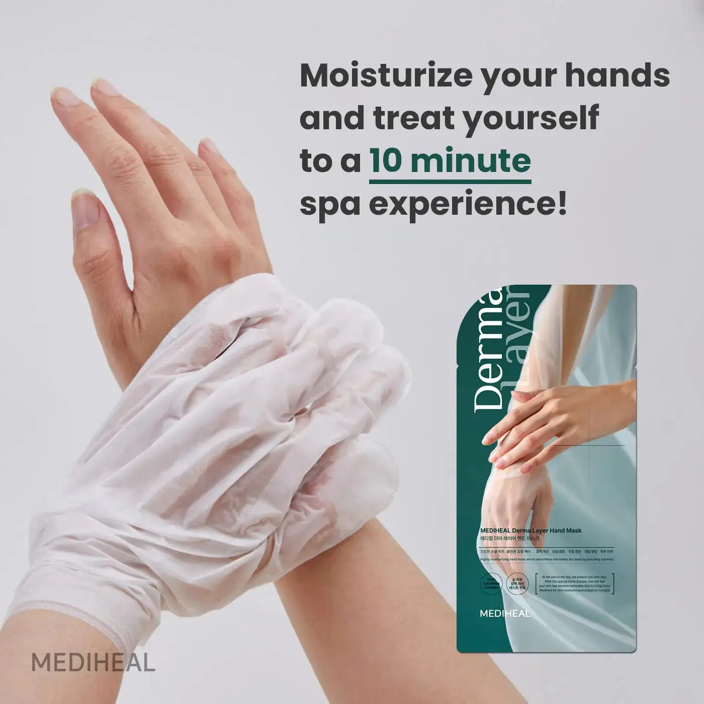 MEDIHEAL Derma Layer Hand Mask (5 Pack) by Mediheal – Hand Mask