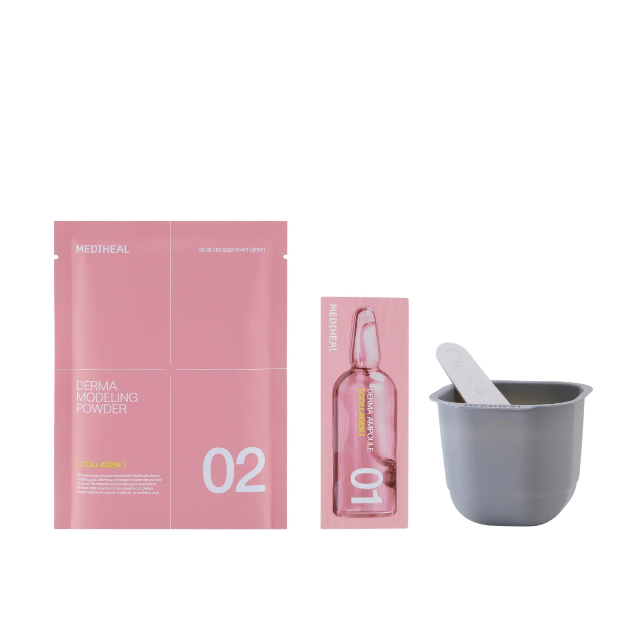 MEDIHEAL Derma Modeling Pack 28g - Collagen by Kiokii and... – Wash - Off Mask