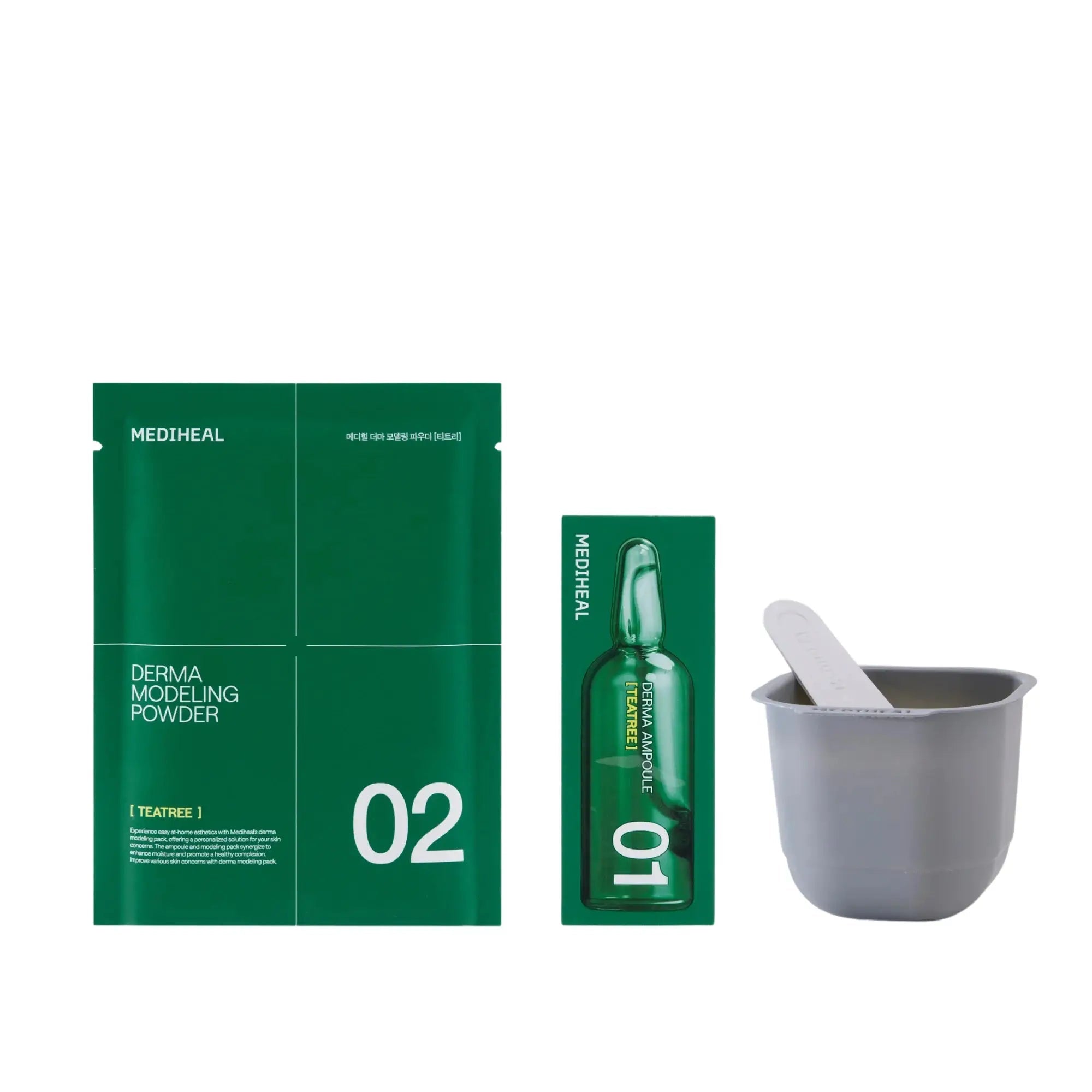 MEDIHEAL Derma Modeling Pack 28g - Teatree Calming by Mediheal – Modeling Mask