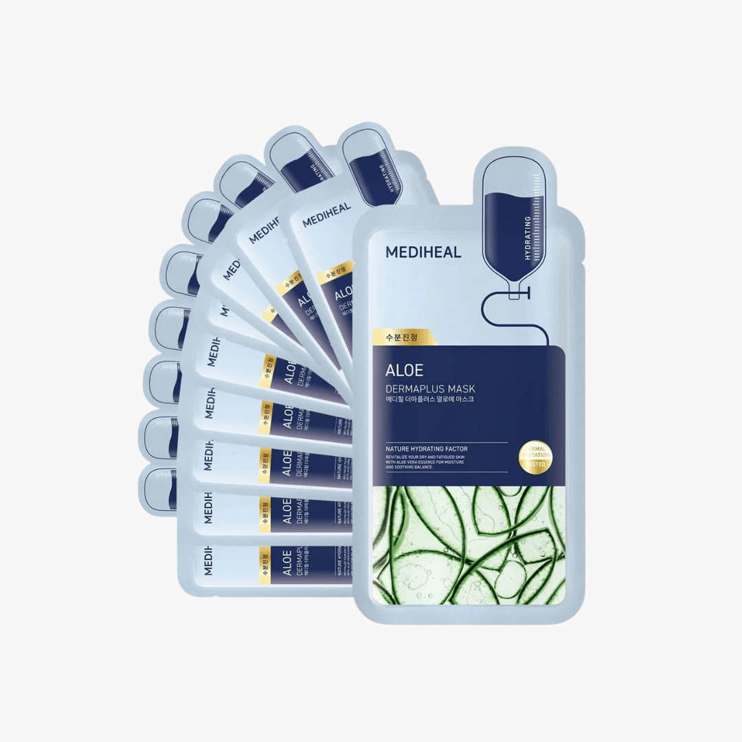 MEDIHEAL Dermaplus Aloe Mask 10pcs by Mediheal – Sheet Mask