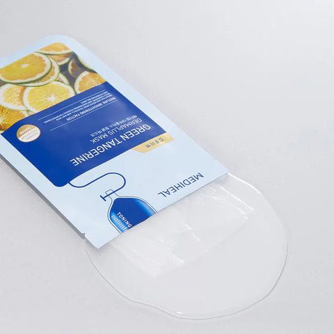 MEDIHEAL Dermaplus Green Tangerine Mask 10pcs by Mediheal – Sheet Mask