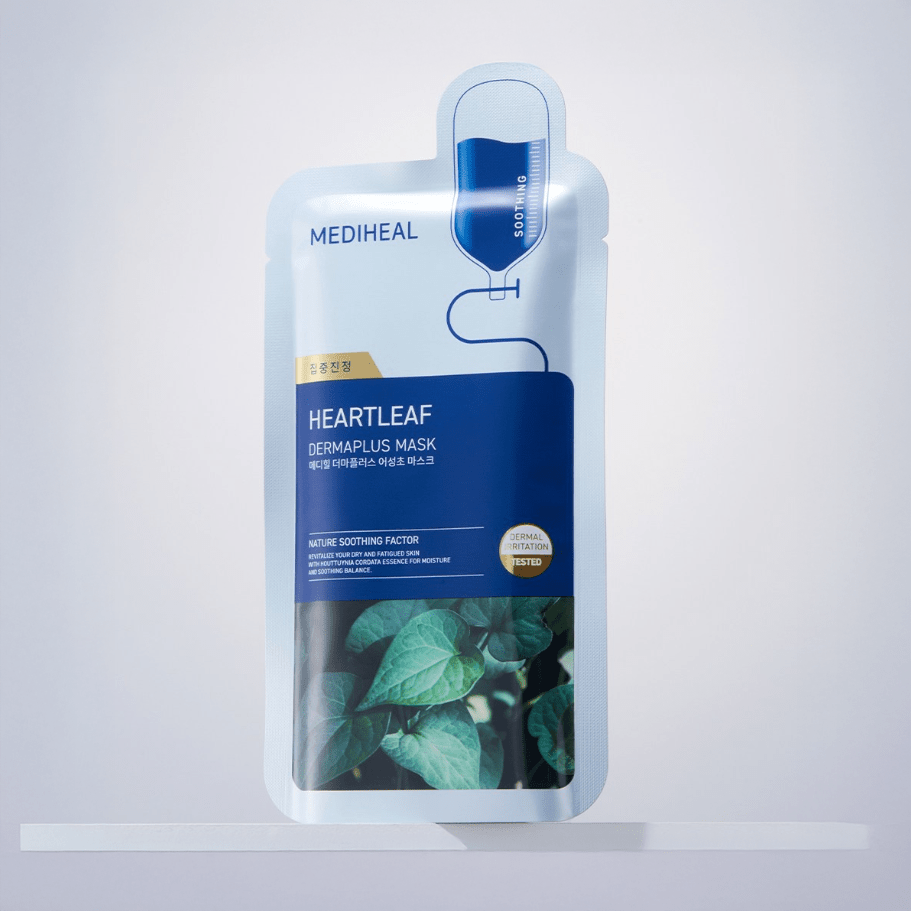 MEDIHEAL Dermaplus Heartleaf Mask 10pcs by Mediheal –