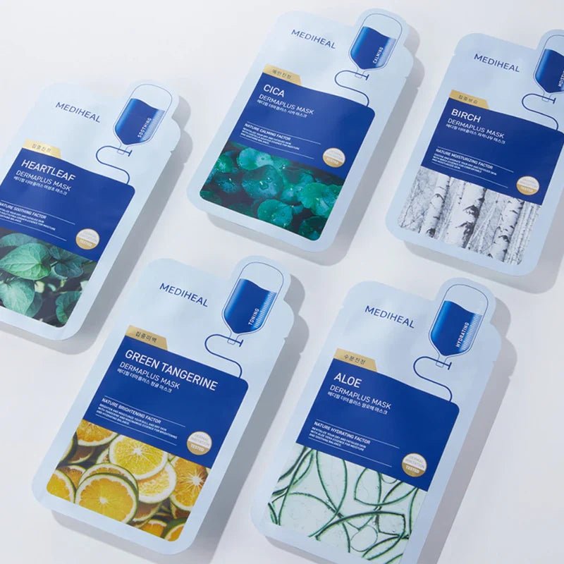 MEDIHEAL Dermaplus Heartleaf Mask 10pcs by Mediheal –