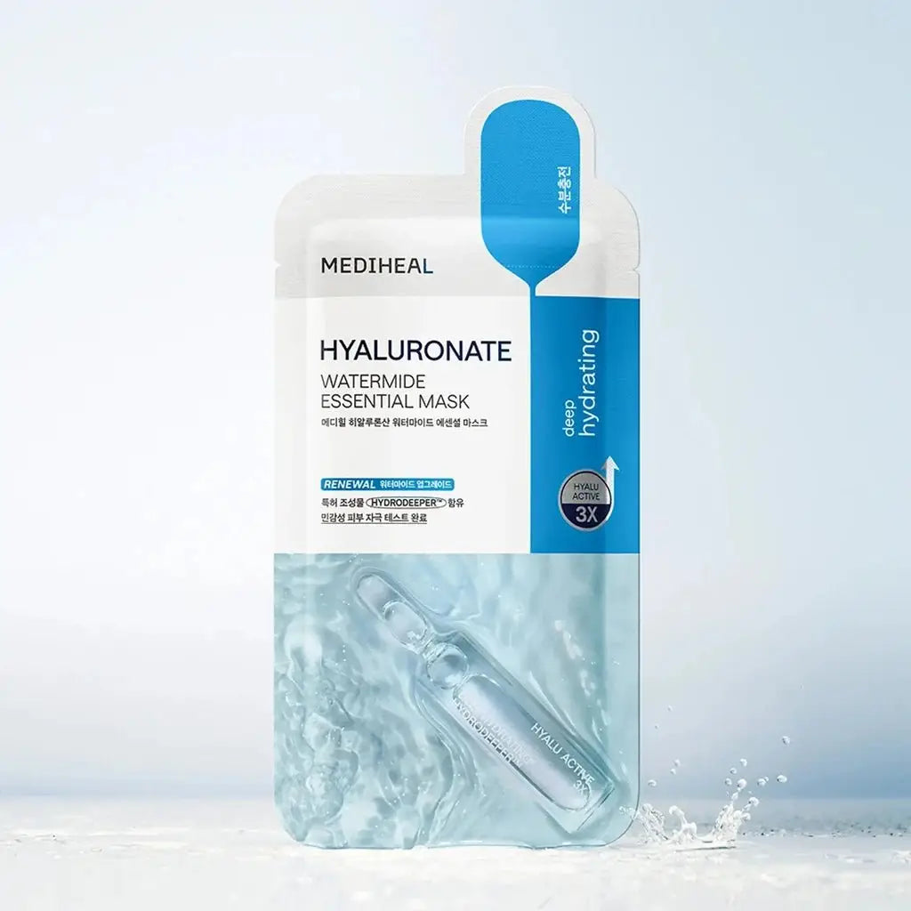 MEDIHEAL Hyaluronate Watermide Essential Mask (10pcs) by Mediheal – Sheet Mask