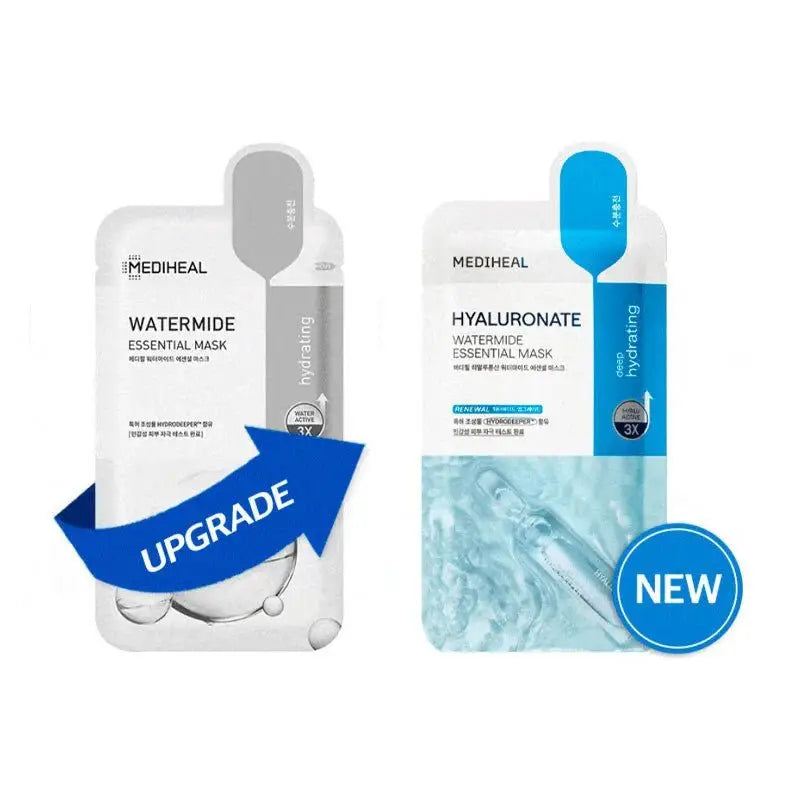 MEDIHEAL Hyaluronate Watermide Essential Mask (10pcs) by Mediheal – Sheet Mask