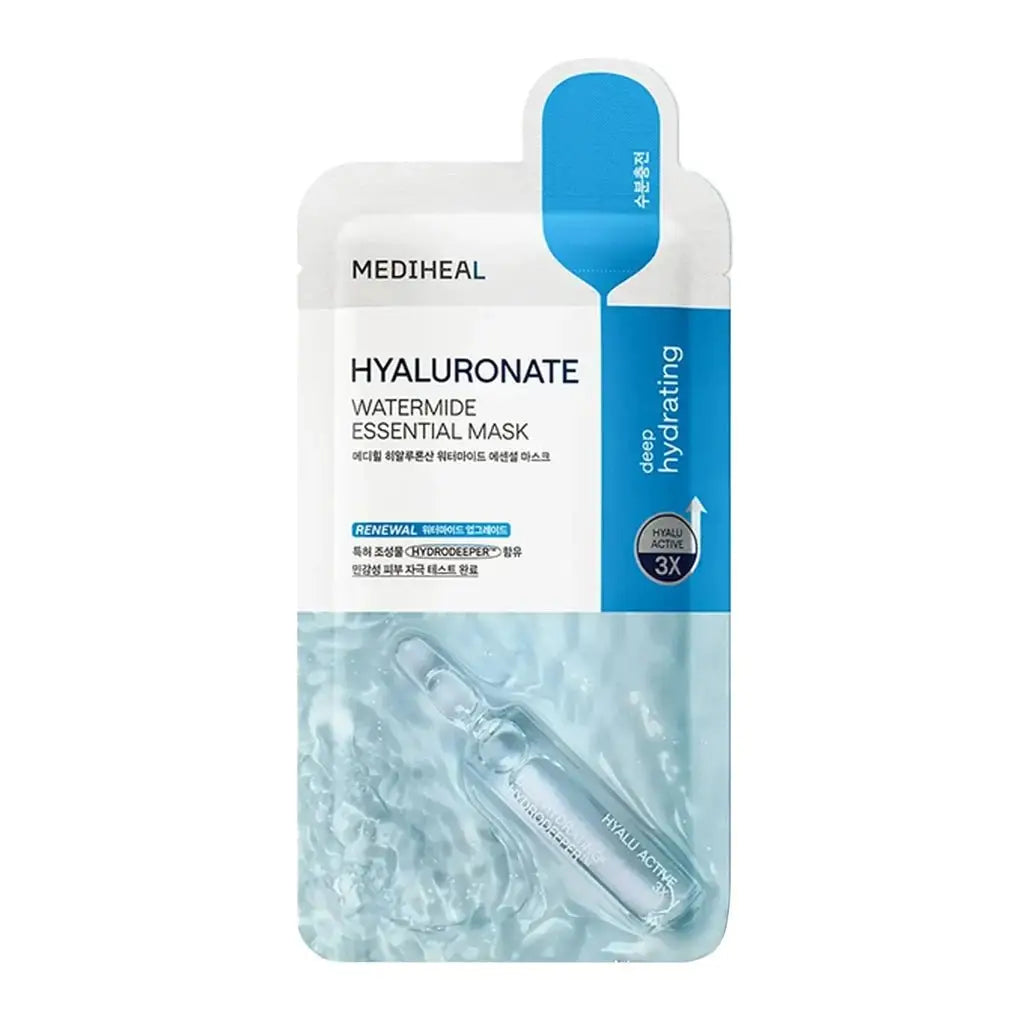 MEDIHEAL Hyaluronate Watermide Essential Mask (10pcs) by Mediheal – Sheet Mask
