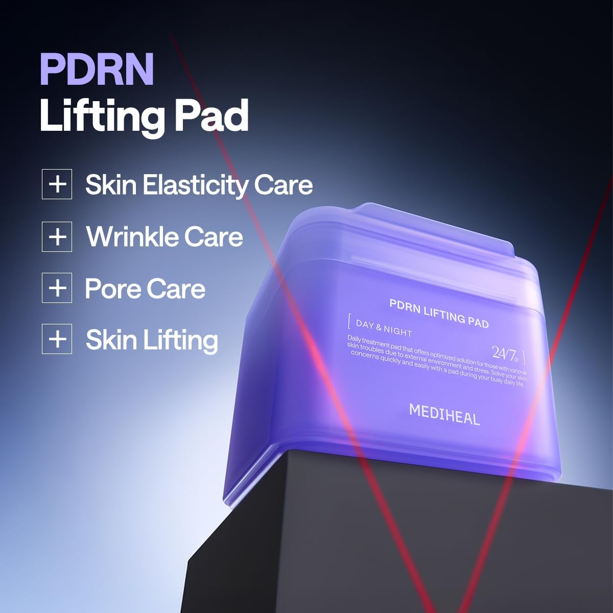 Mediheal PDRN Lifting Pad Zipper Pouch 14pcs by Mediheal – Toner Pads