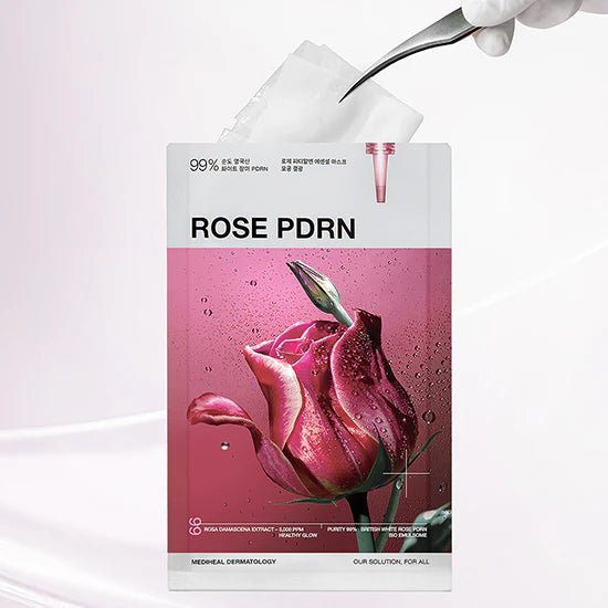 MEDIHEAL Rose PDRN Essential Mask 10pcs by Mediheal – Sheet Mask