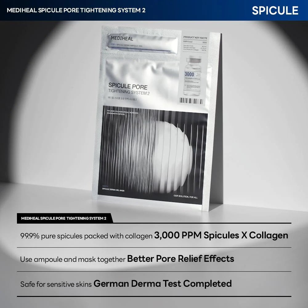 MEDIHEAL Spicule Pore Tightening System 1 Mask (4pcs) by Mediheal – Sheet Mask