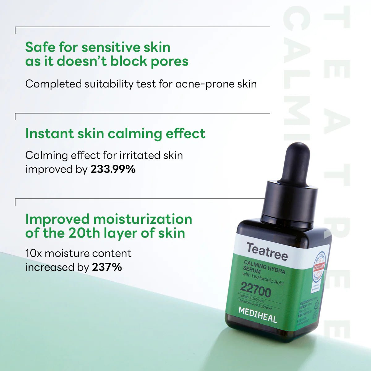 MEDIHEAL Teatree Calming Hydra Serum 40ml by Mediheal – Serum & Ampoule